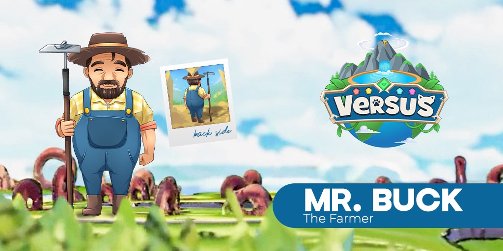 Mr. Buck, a NPC Farmer in Versus Metaverse